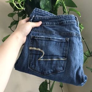 American Eagle Distressed Skinny Jeans Size 8